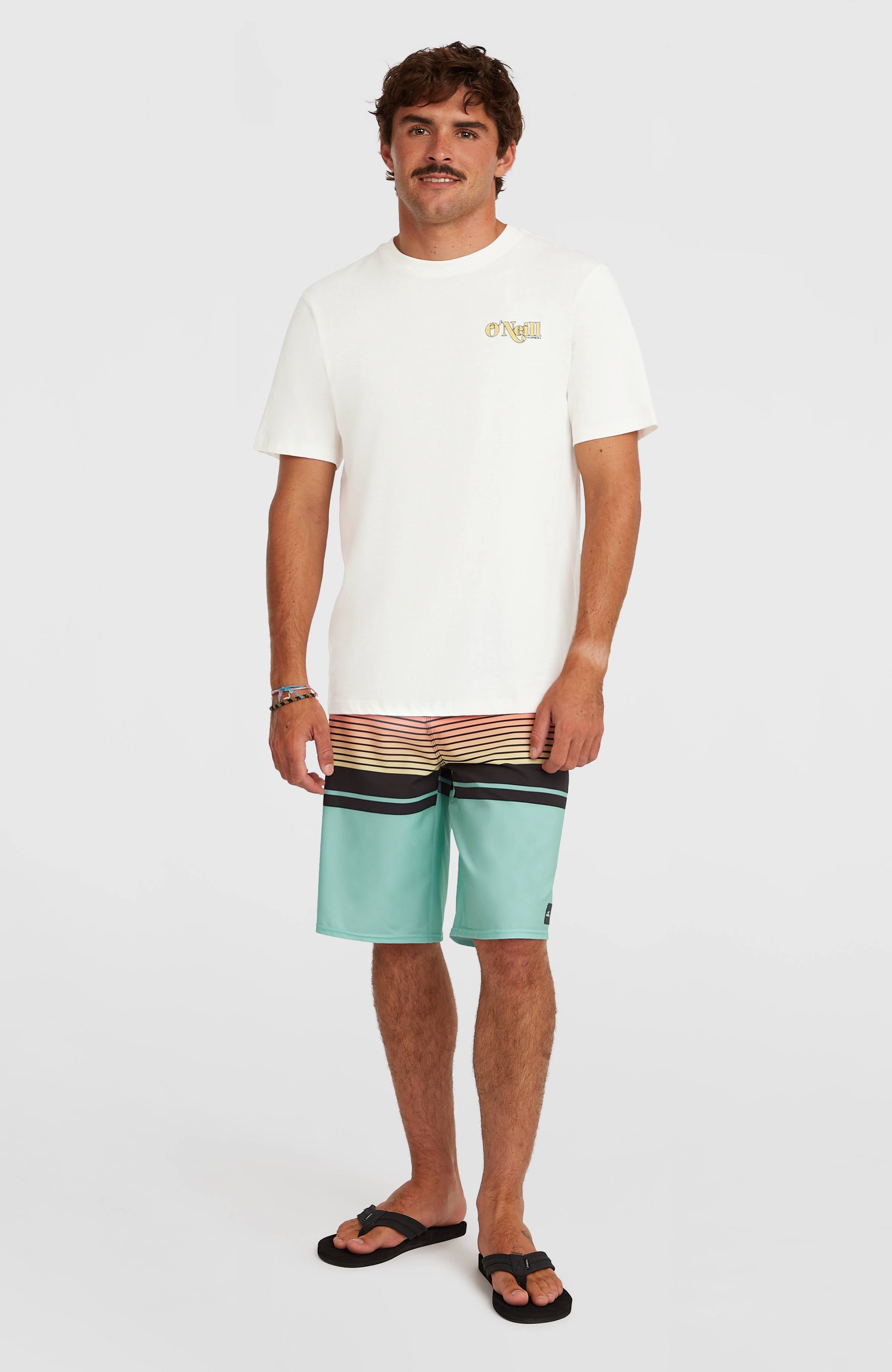 O’Neill Graphic Logo T-Shirt Men - Snow White