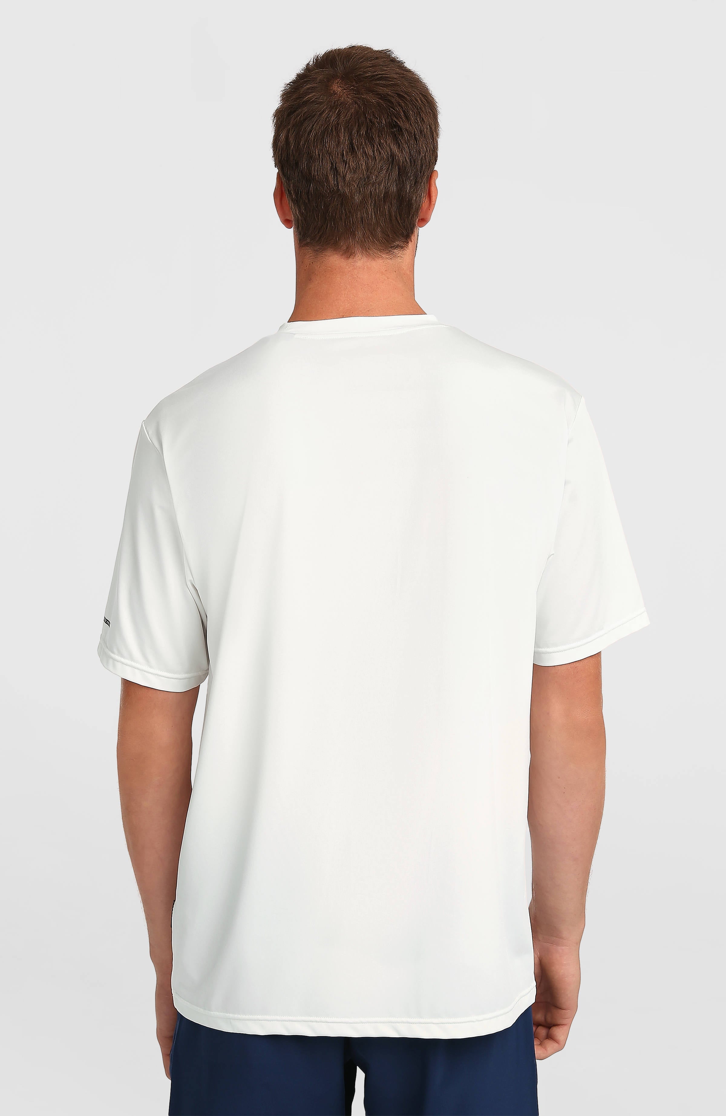 O'Neill Hybrid UPF 50+ Polygiene Graphic T-Shirt Men - Snow White
