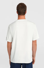 O'Neill Hybrid UPF 50+ Polygiene Graphic T-Shirt Men - Snow White