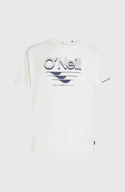O'Neill Hybrid UPF 50+ Polygiene Graphic T-Shirt Men - Snow White