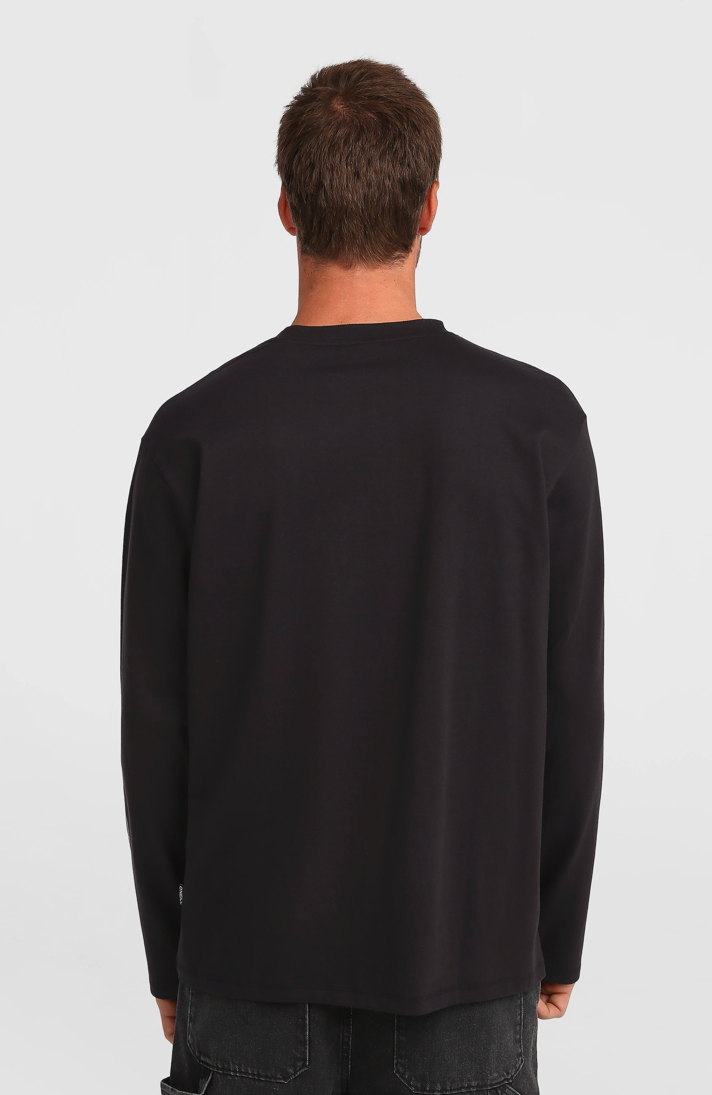 Essentials 90s Logo Long-Sleeve T-Shirt Men - Black Out