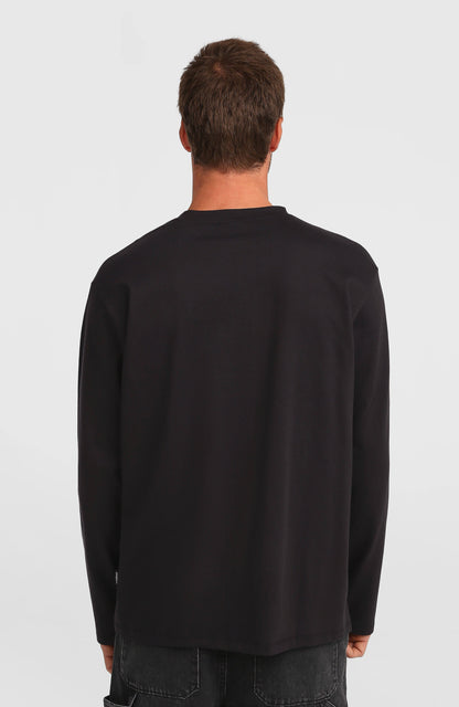 Essentials 90s Logo Long-Sleeve T-Shirt Men - Black Out