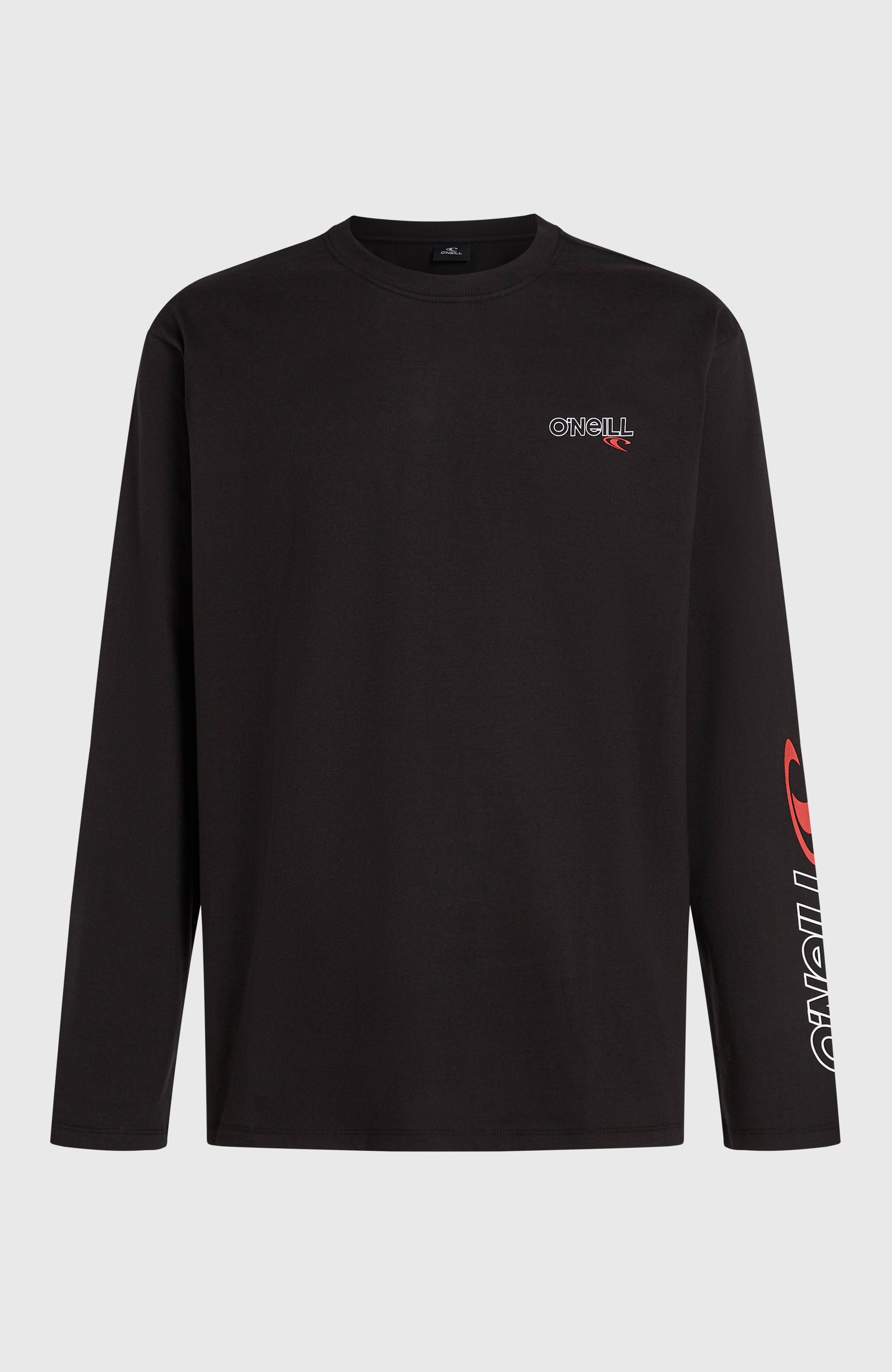 Essentials 90s Logo Long-Sleeve T-Shirt Men - Black Out