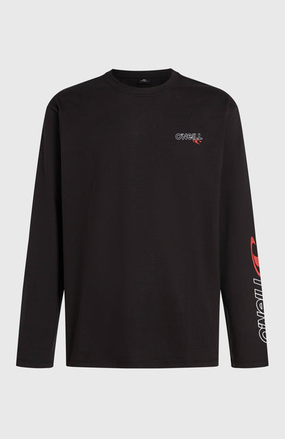 Essentials 90s Logo Long-Sleeve T-Shirt Men - Black Out