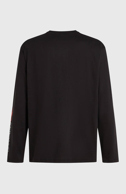 Essentials 90s Logo Long-Sleeve T-Shirt Men - Black Out