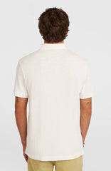 Slub Polo Men - Snow White