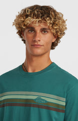O'Riginals Front-Stripe T-Shirt Men - Botanical Heat