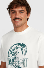 O'Riginals Circle Surfer T-Shirt Men - Snow White