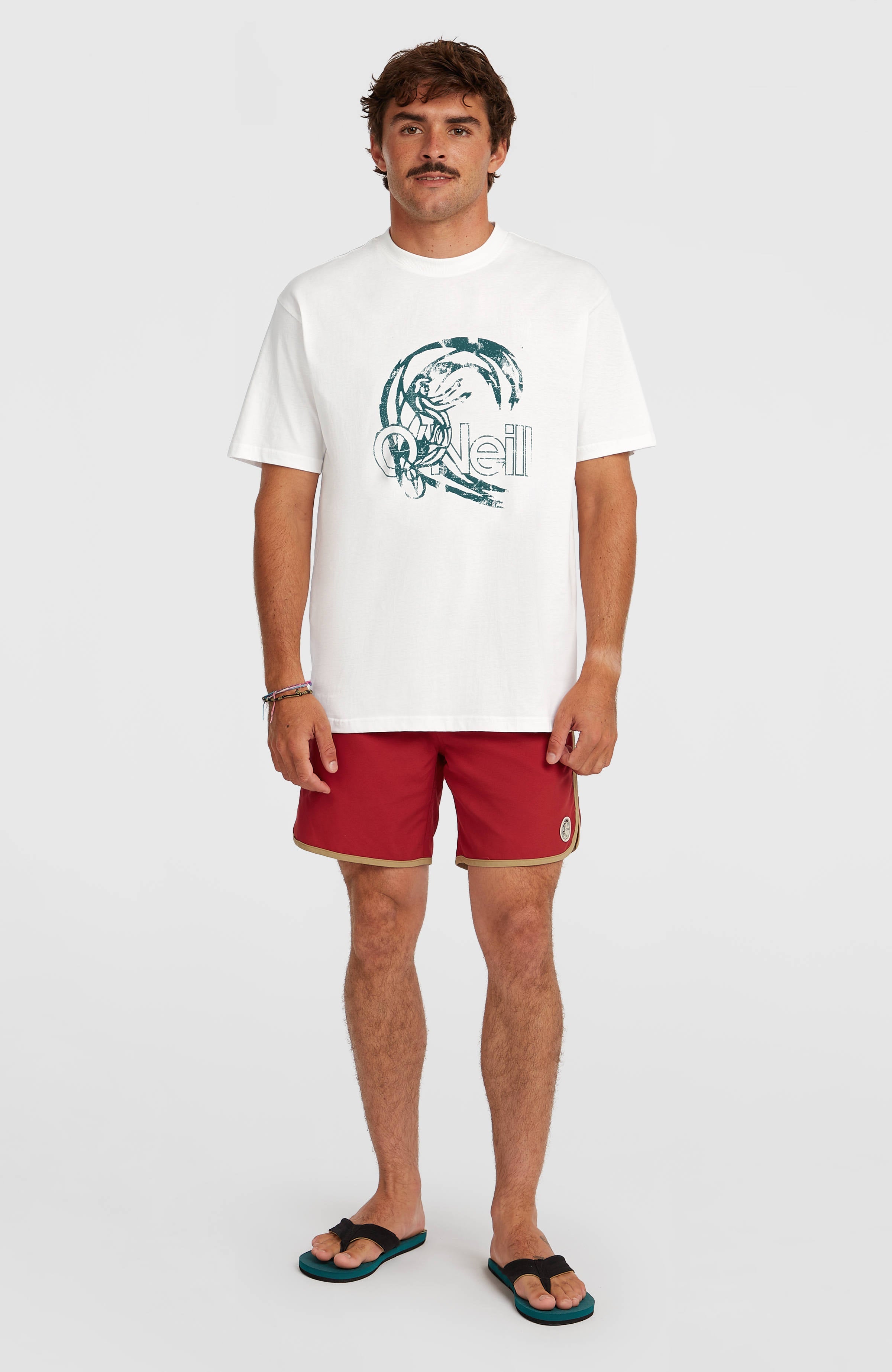 O'Riginals Circle Surfer T-Shirt Men - Snow White