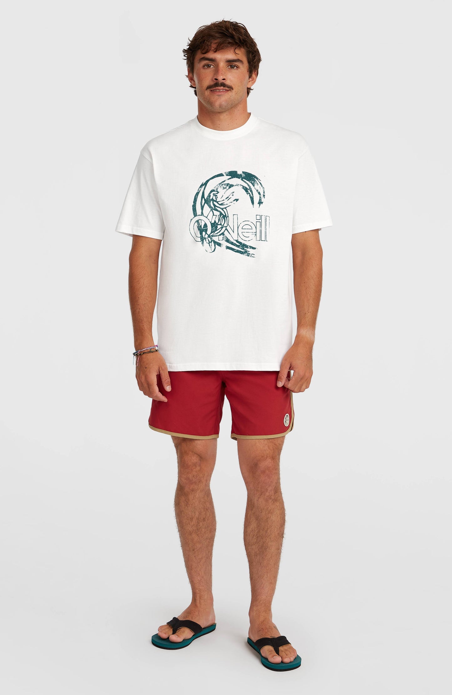 O'Riginals Circle Surfer T-Shirt Men - Snow White