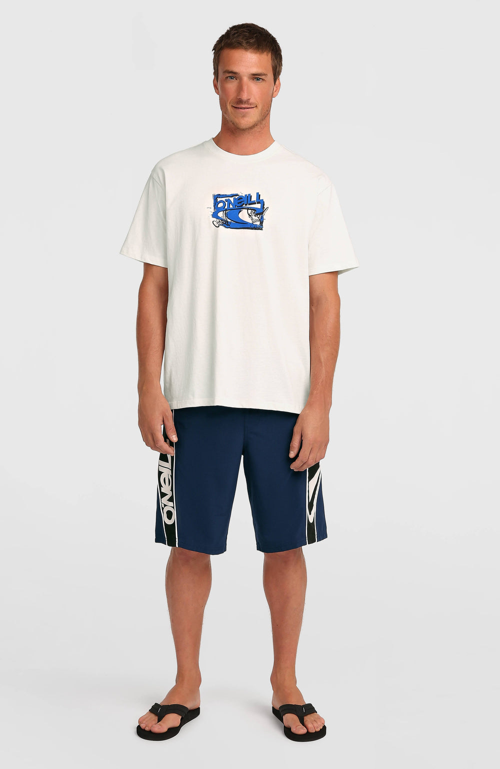 Essentials 90s Logo T-Shirt Men - Snow White