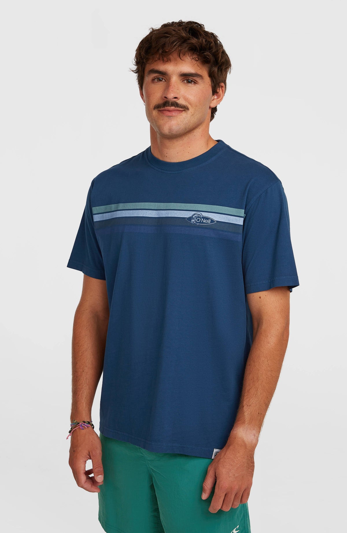 O'Riginals Front-Stripe T-Shirt Men - English Evening