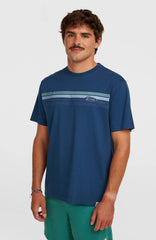 O'Riginals Front-Stripe T-Shirt Men - English Evening