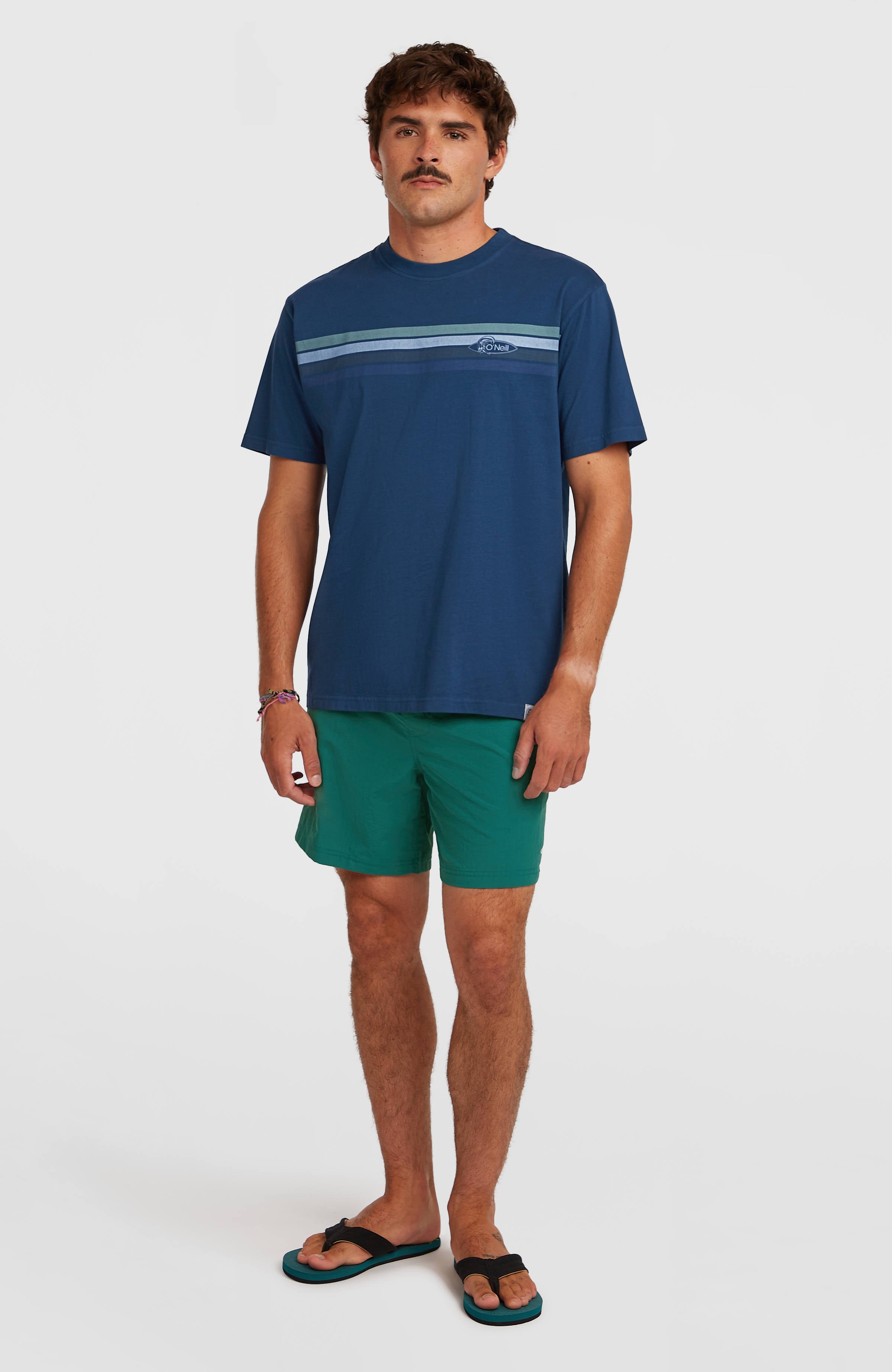 O'Riginals Front-Stripe T-Shirt Men - English Evening