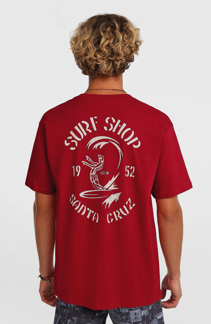 O'Riginals Surf Shop T-Shirt Men - Midnight Poppy