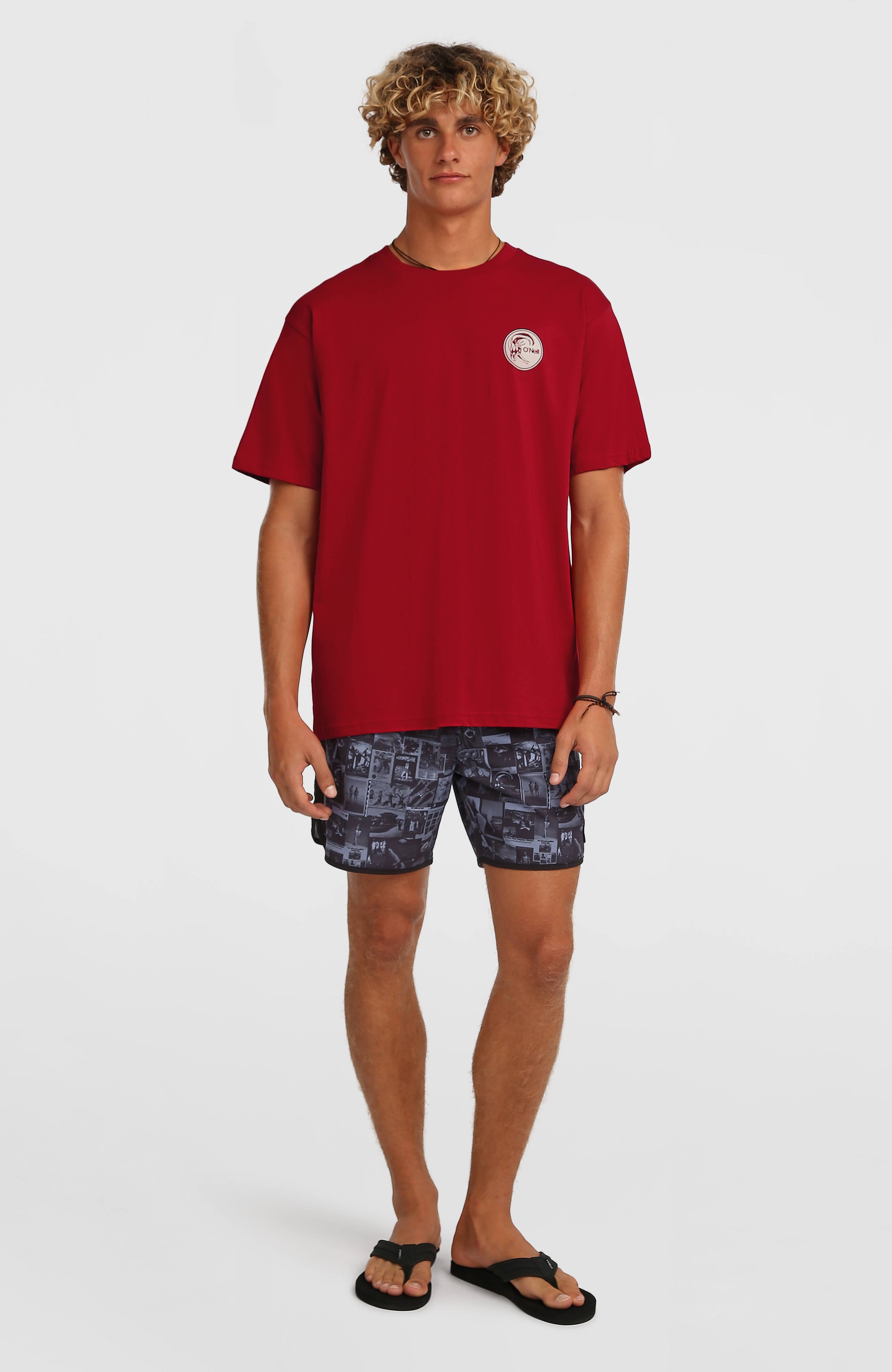 O'Riginals Surf Shop T-Shirt Men - Midnight Poppy