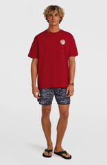 O'Riginals Surf Shop T-Shirt Men - Midnight Poppy