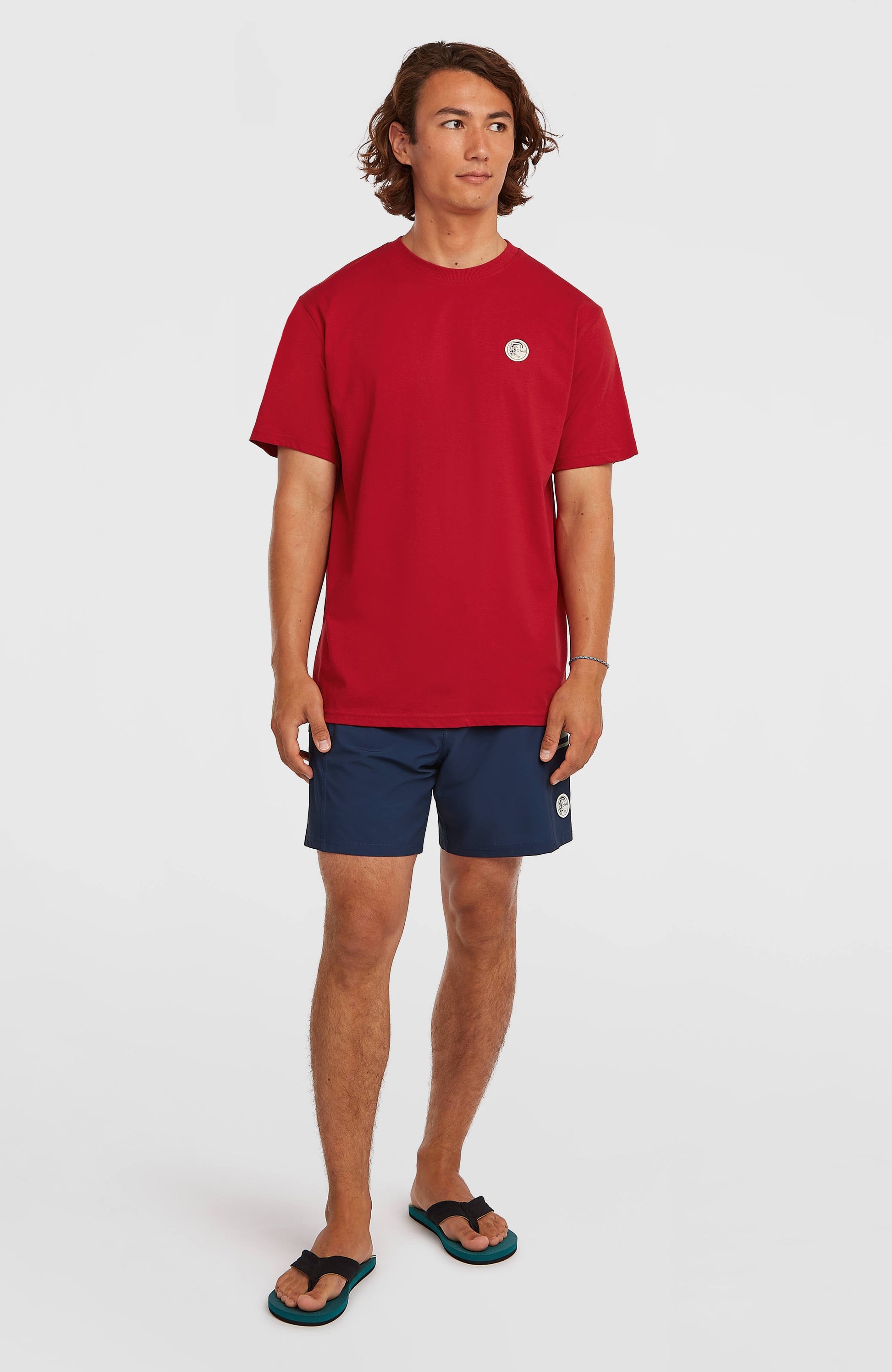 O'Riginals Badge T-Shirt Men - Midnight Poppy