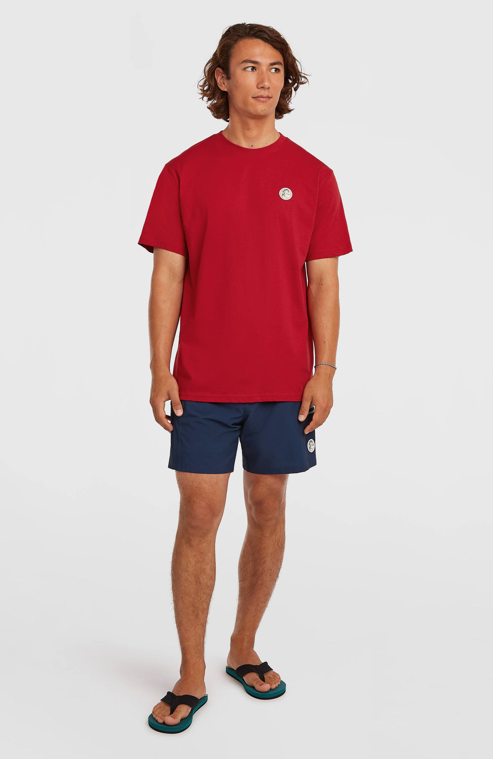 O'Riginals Badge T-Shirt Men - Midnight Poppy