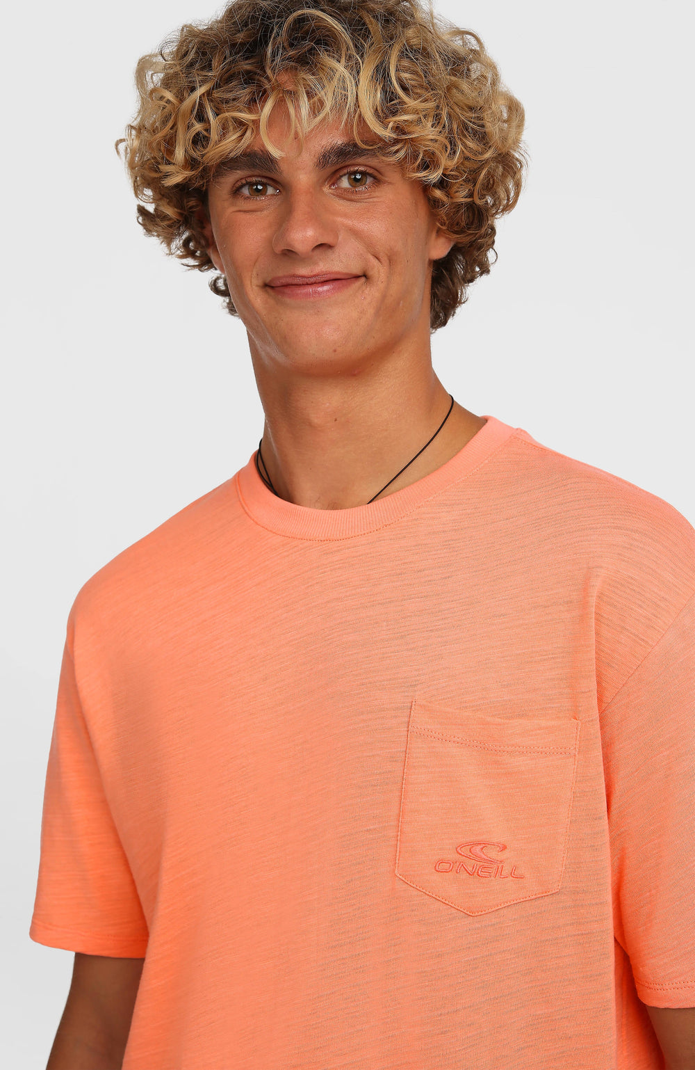 O'Neill Slub Chest Pocket T-Shirt Men - Funky Peach