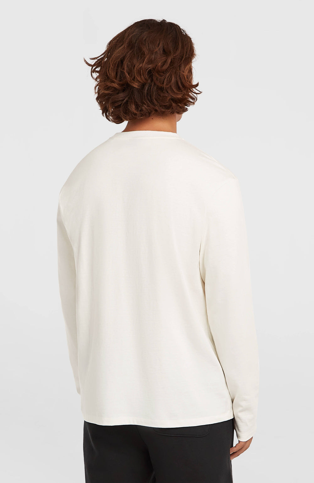 Essentials 90s Logo Long-Sleeve T-Shirt Men - Snow White