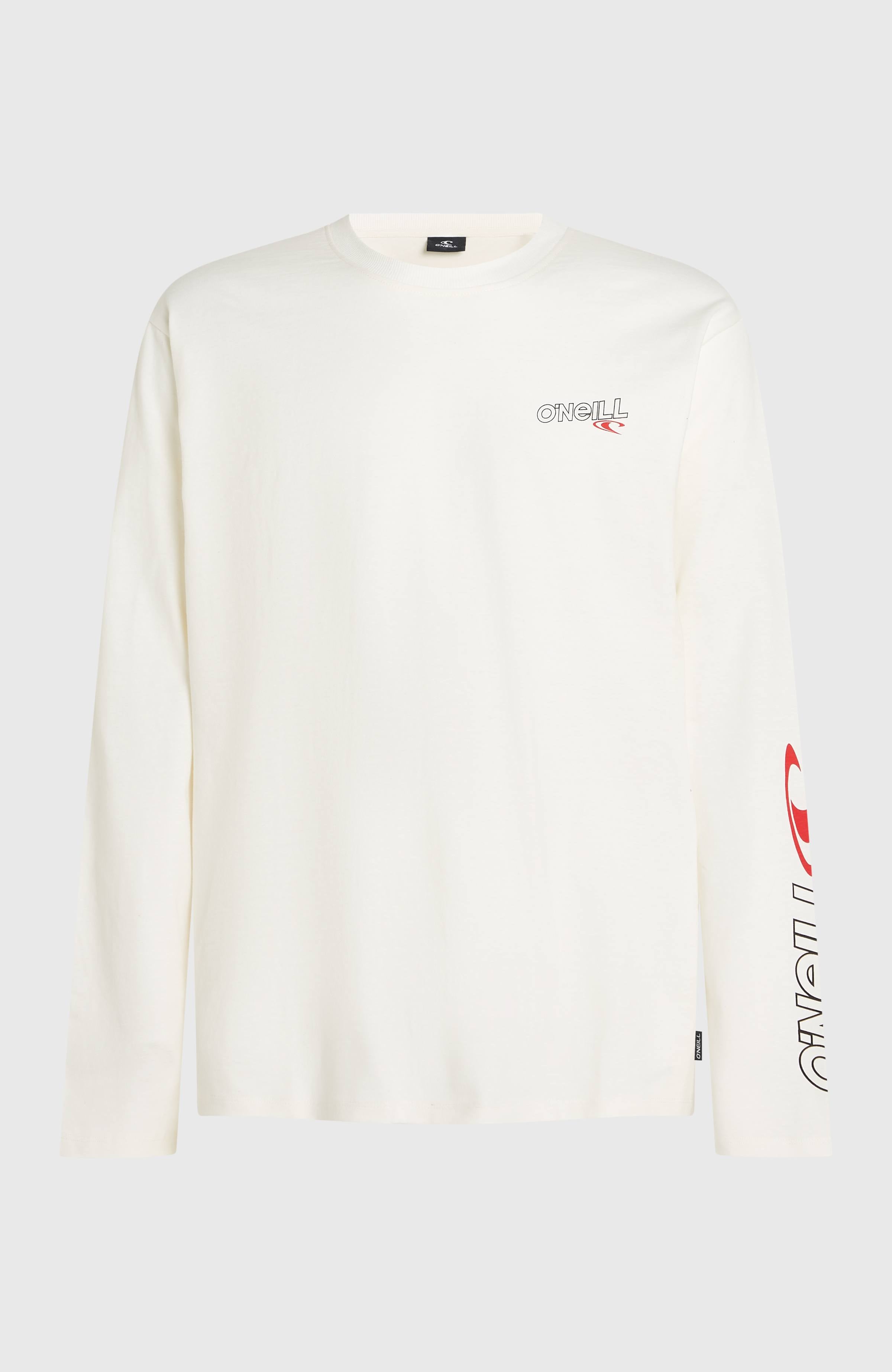 Essentials 90s Logo Long-Sleeve T-Shirt Men - Snow White
