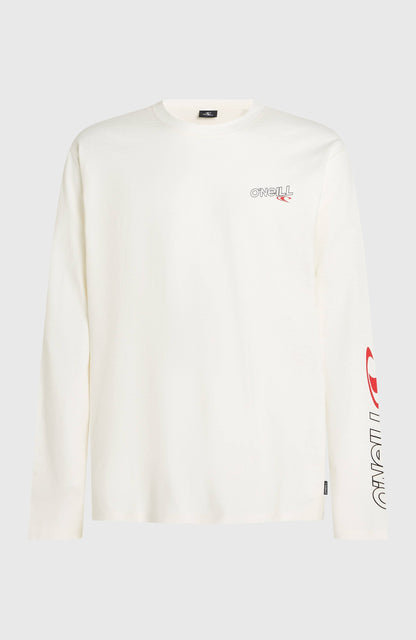 Essentials 90s Logo Long-Sleeve T-Shirt Men - Snow White