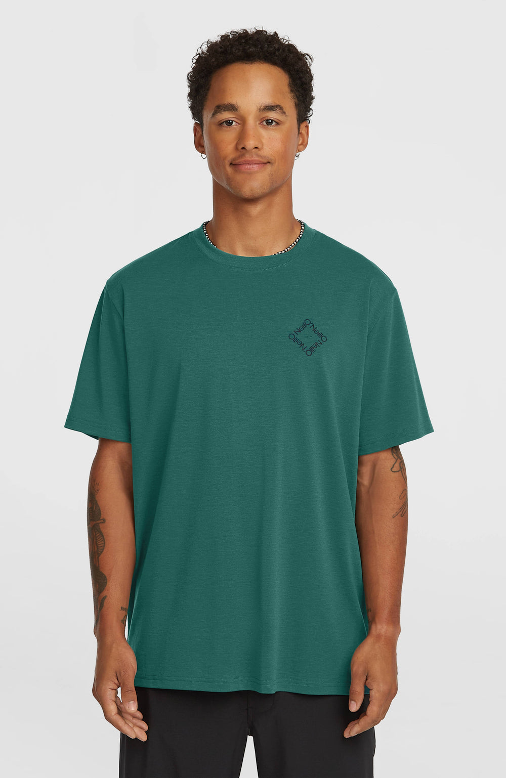 O'Neill Hybrid Polygiene Back-Print T-Shirt Men - Botanical Heat