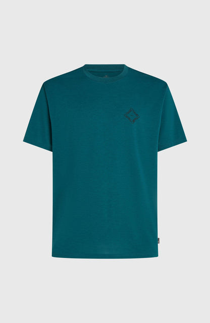O'Neill Hybrid Polygiene Back-Print T-Shirt Men - Botanical Heat