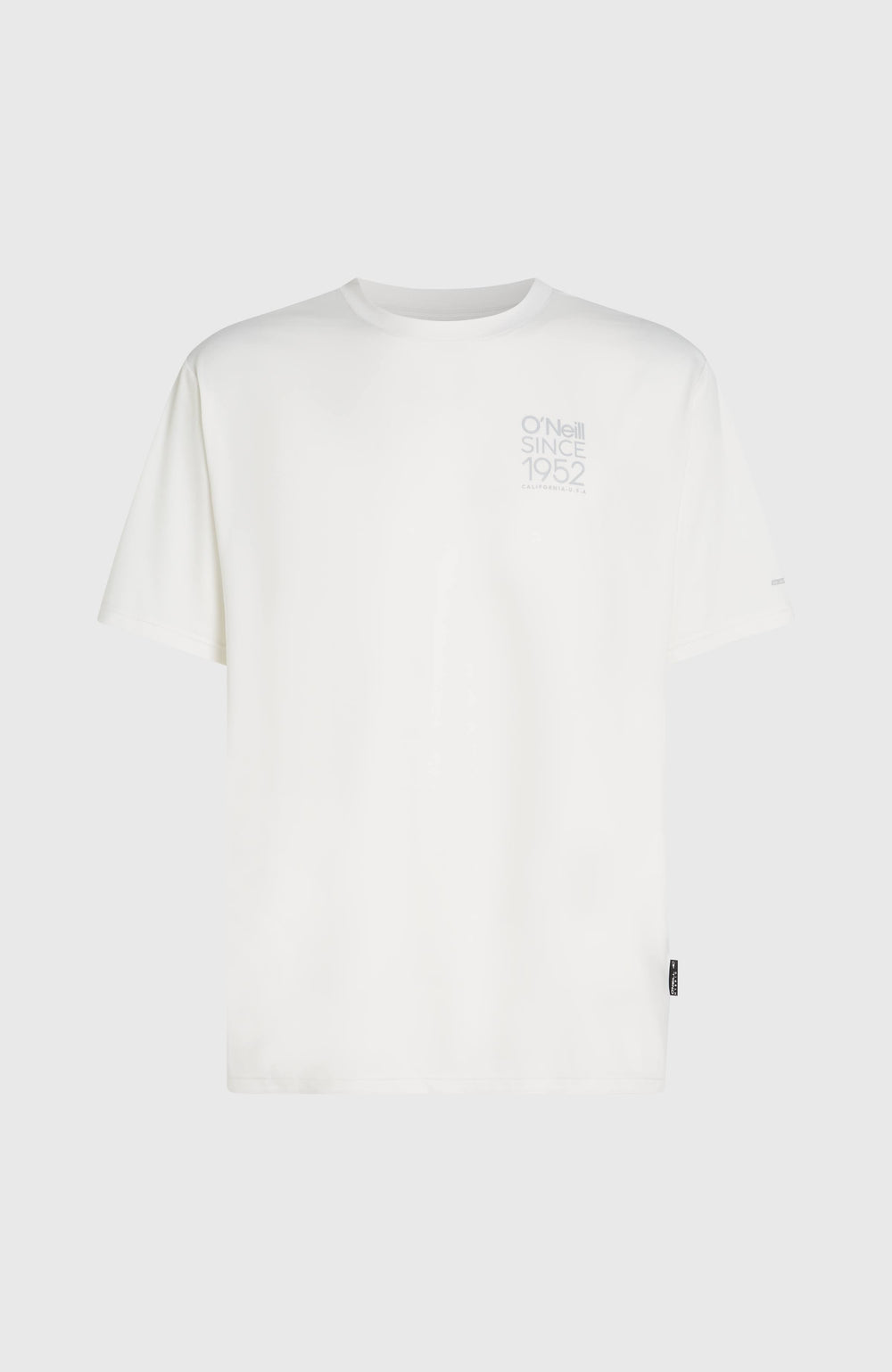 O'Neill Hybrid UPF 50+ Polygiene Back-Print T-Shirt Men - Snow White