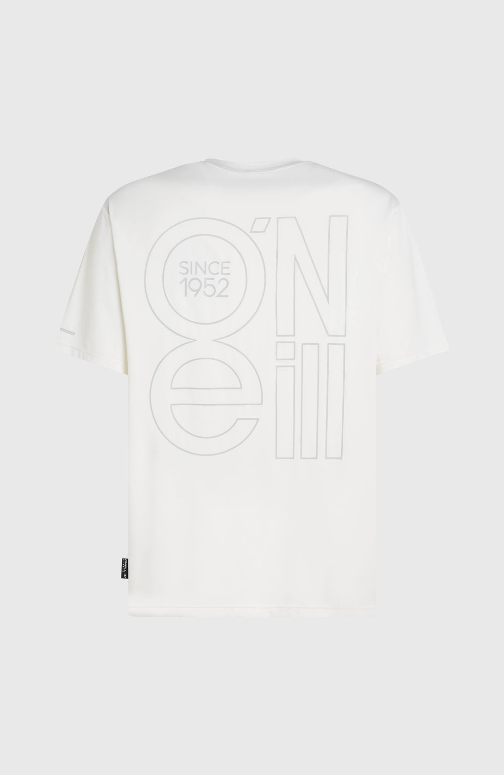 O'Neill Hybrid UPF 50+ Polygiene Back-Print T-Shirt Men - Snow White