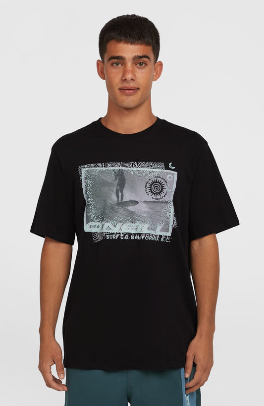 Photo Print T-Shirt Men - Black Out