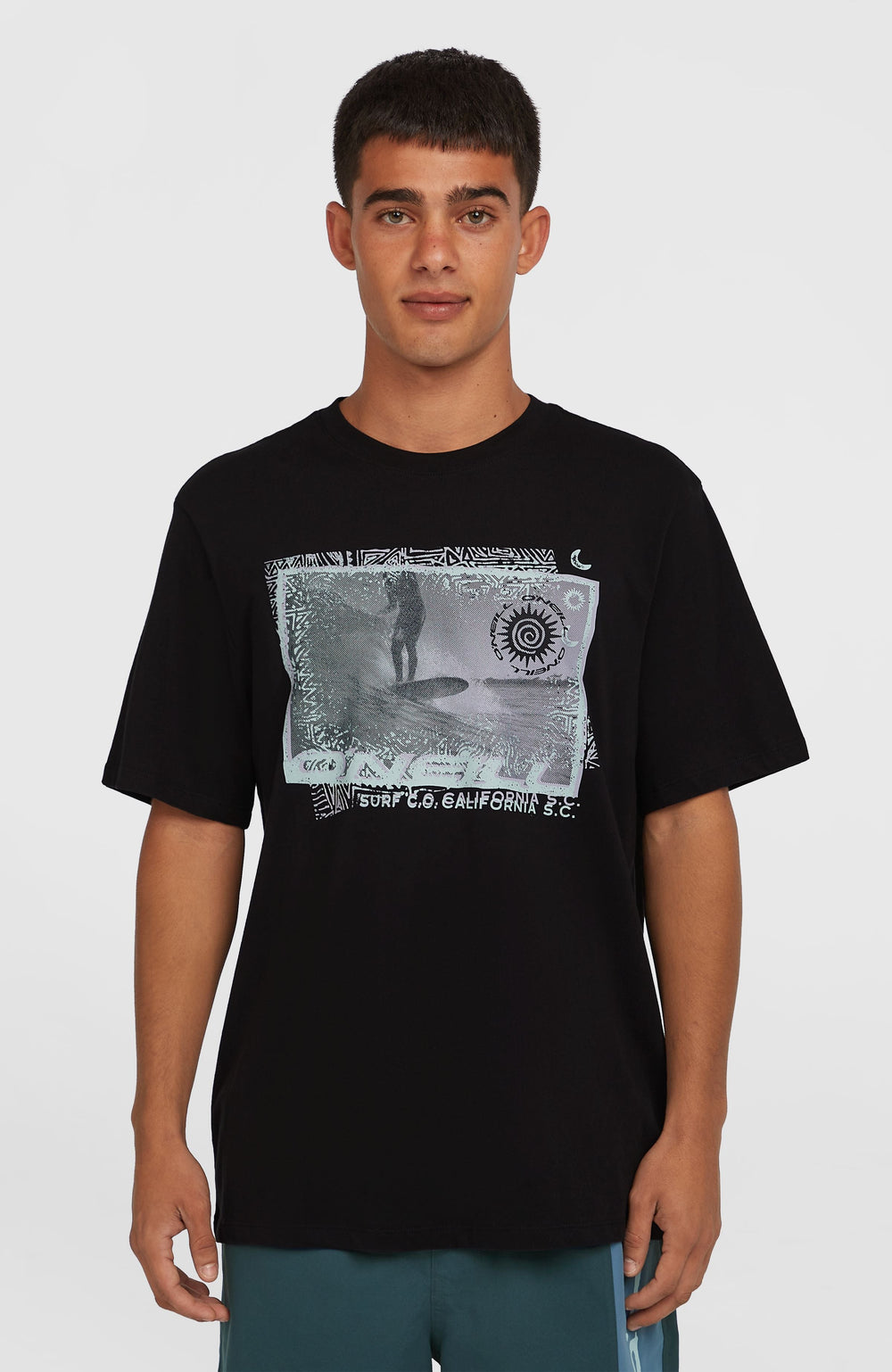 Photo Print T-Shirt Men - Black Out