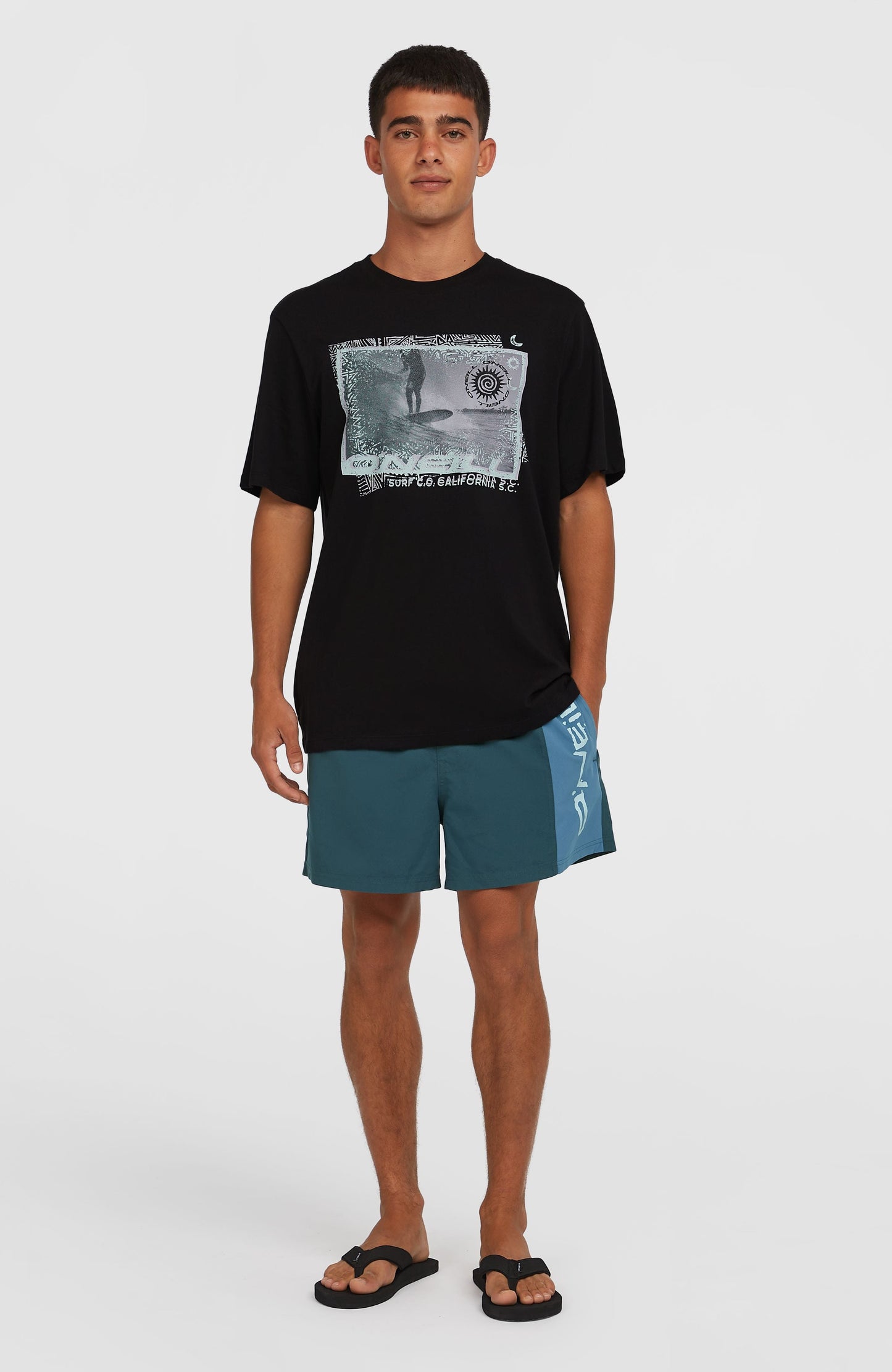 Photo Print T-Shirt Men - Black Out