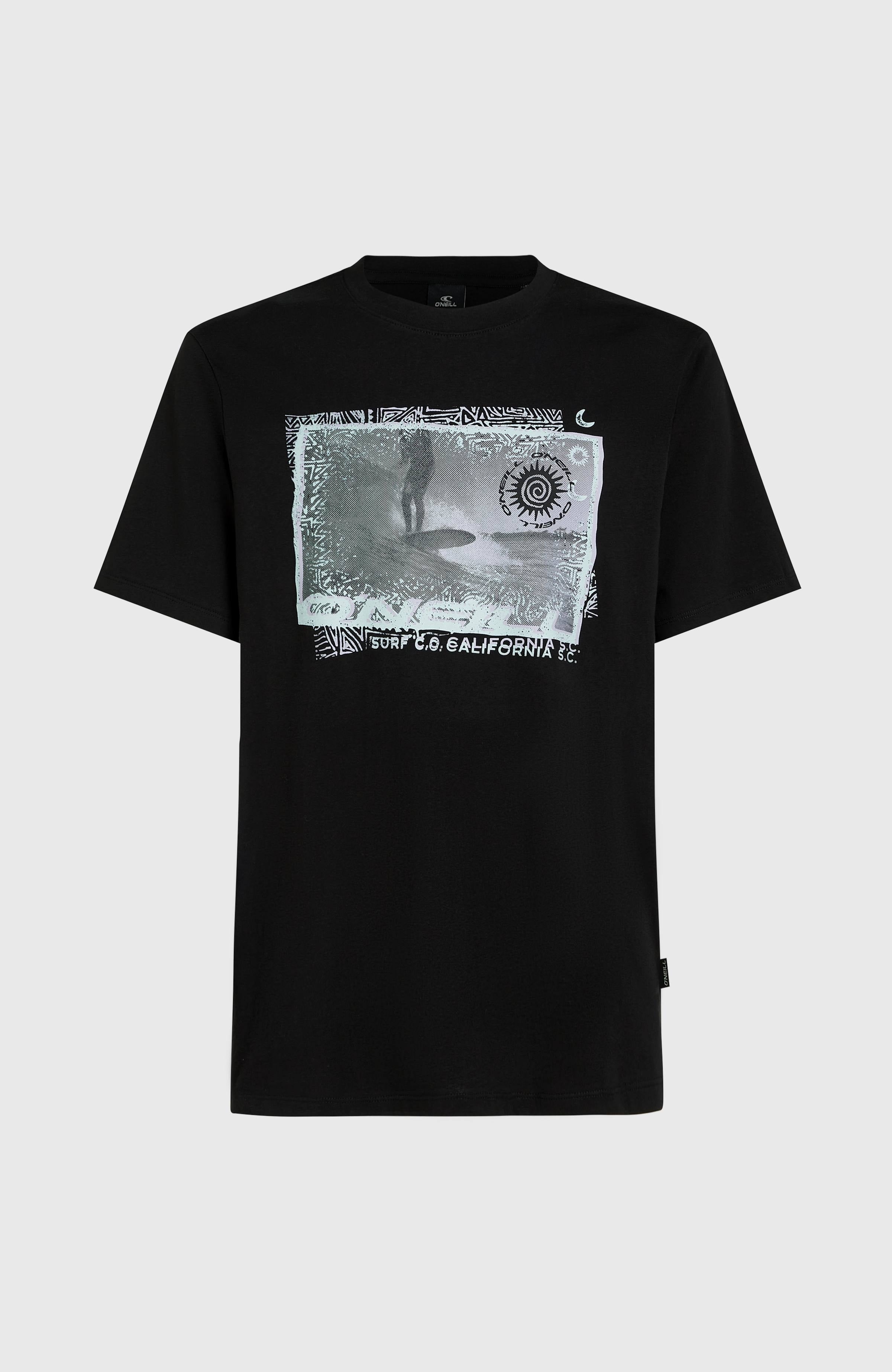 Photo Print T-Shirt Men - Black Out