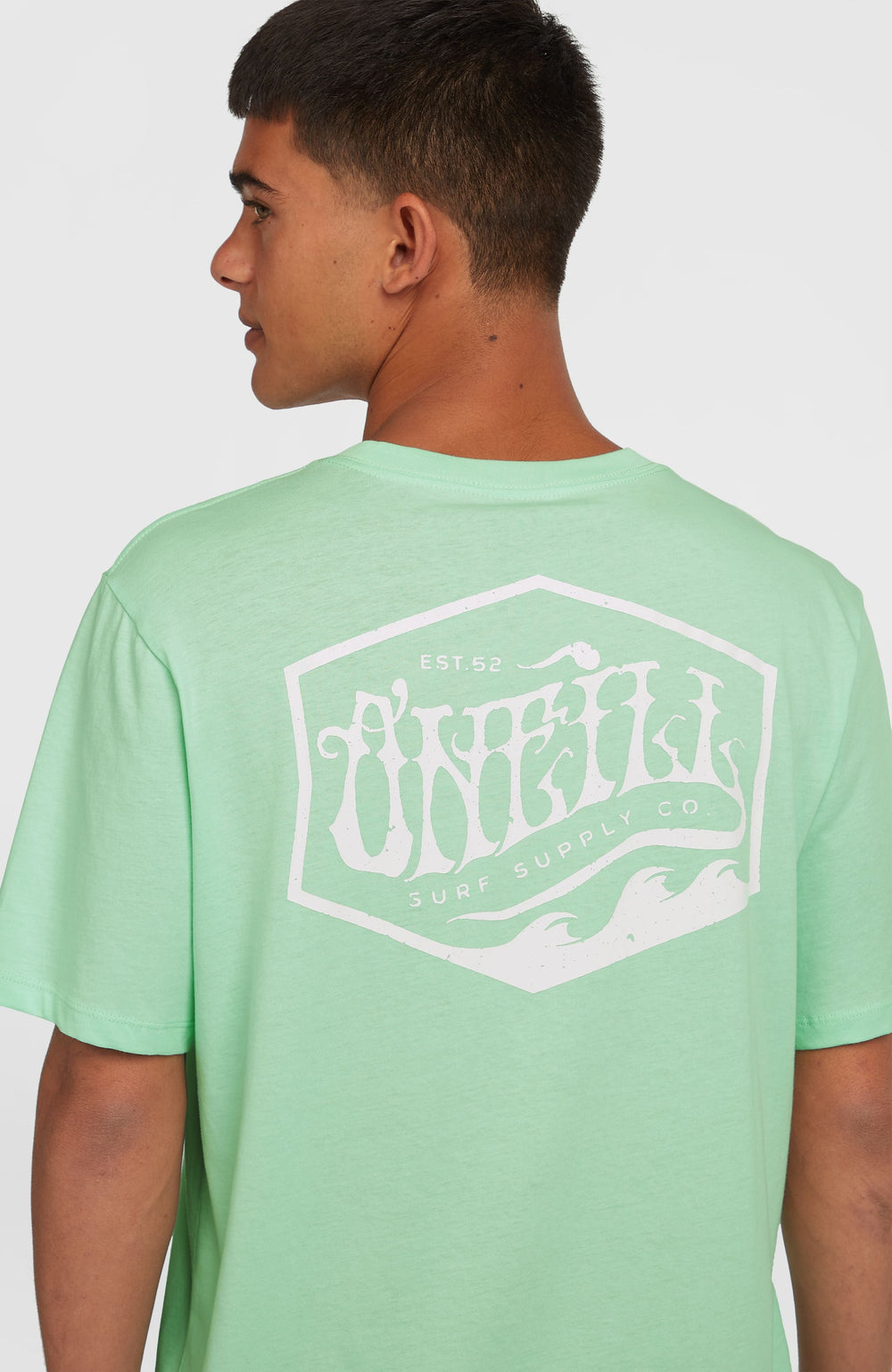Box Logo T-Shirt Men - Mildrew Mint