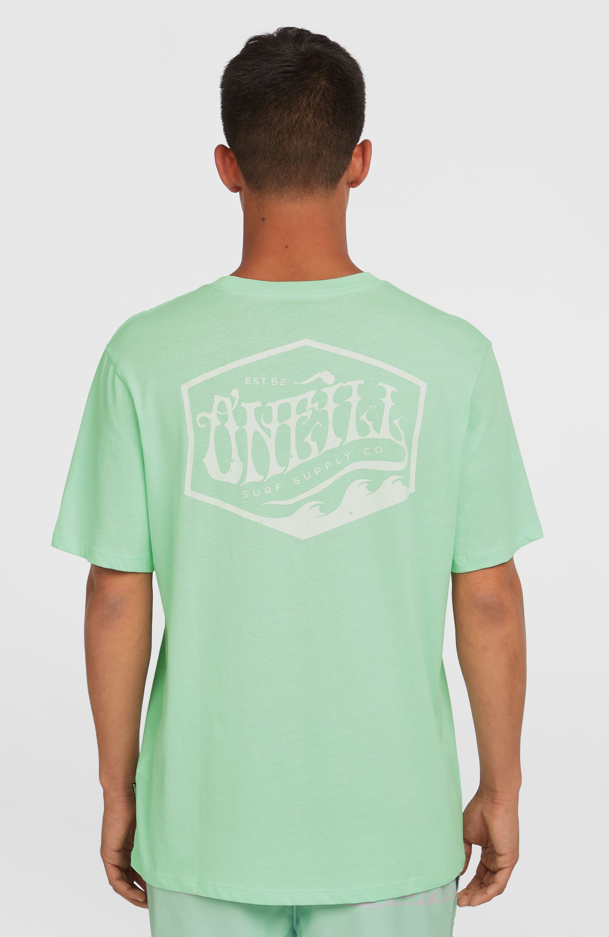 Box Logo T-Shirt Men - Mildrew Mint