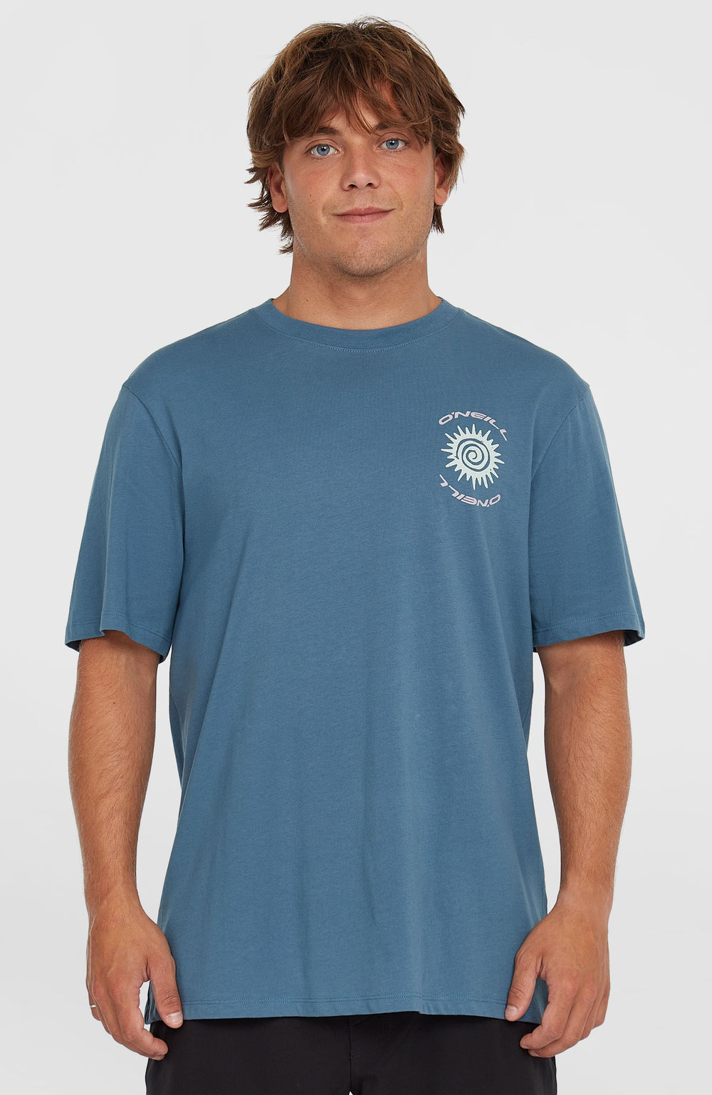 Photo Print T-Shirt Men - Copen Blue