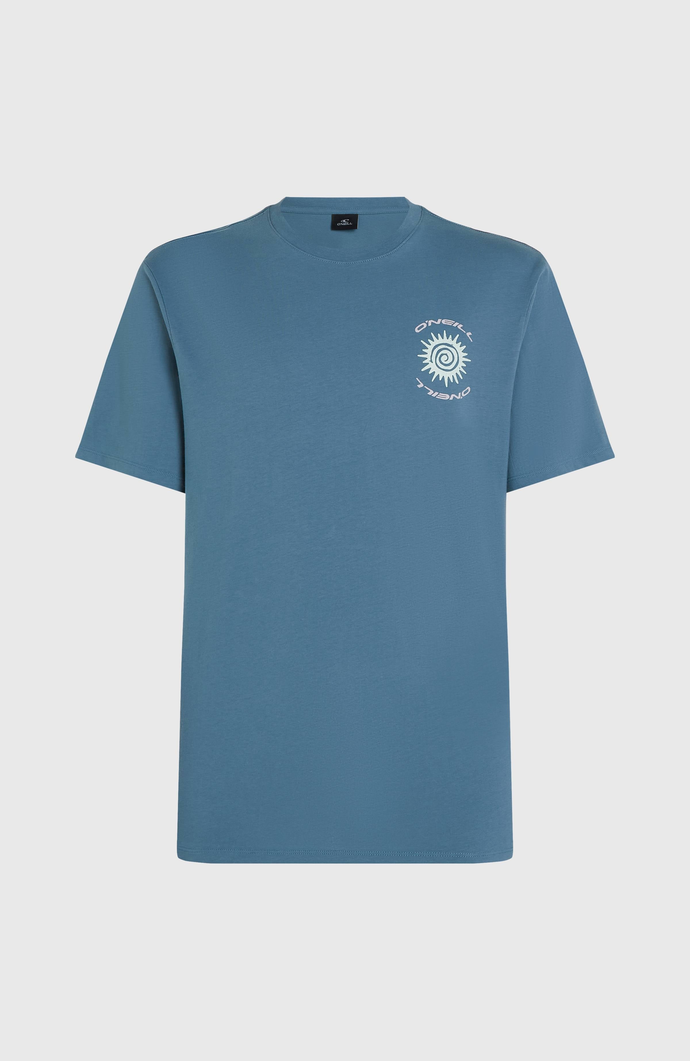 Photo Print T-Shirt Men - Copen Blue