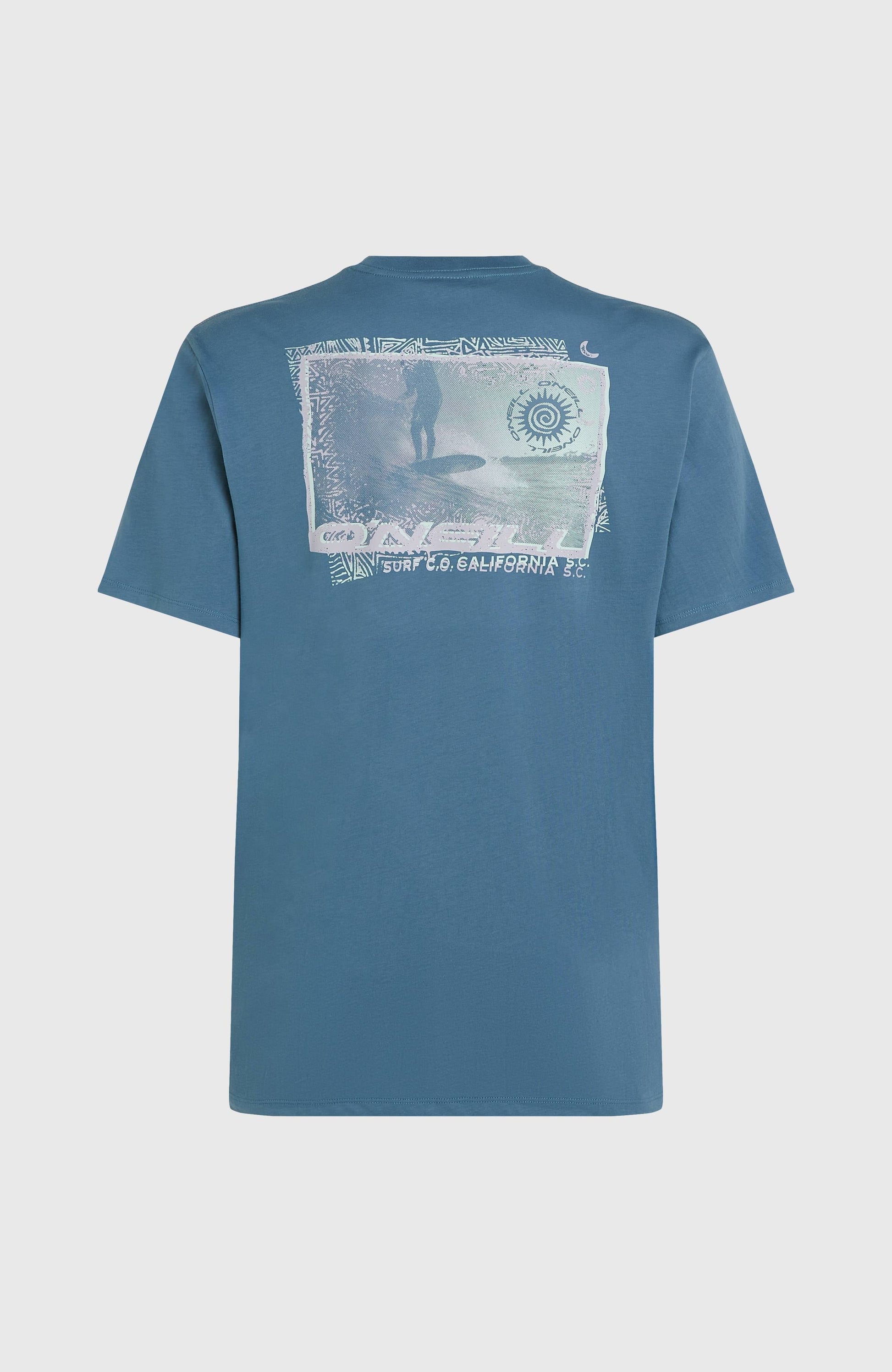 Photo Print T-Shirt Men - Copen Blue