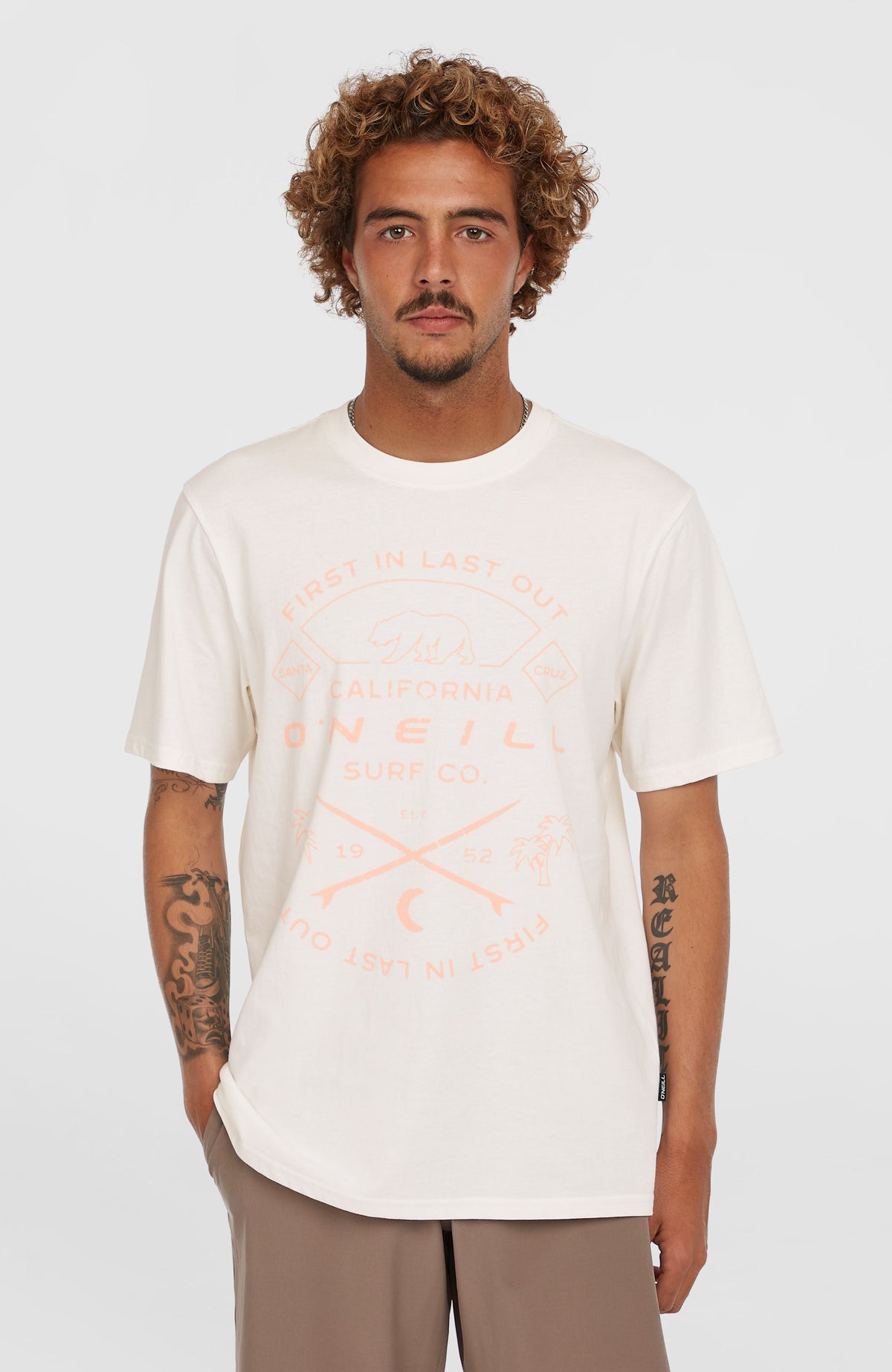 Jack O'Neill Muir T-Shirt Men - Snow White