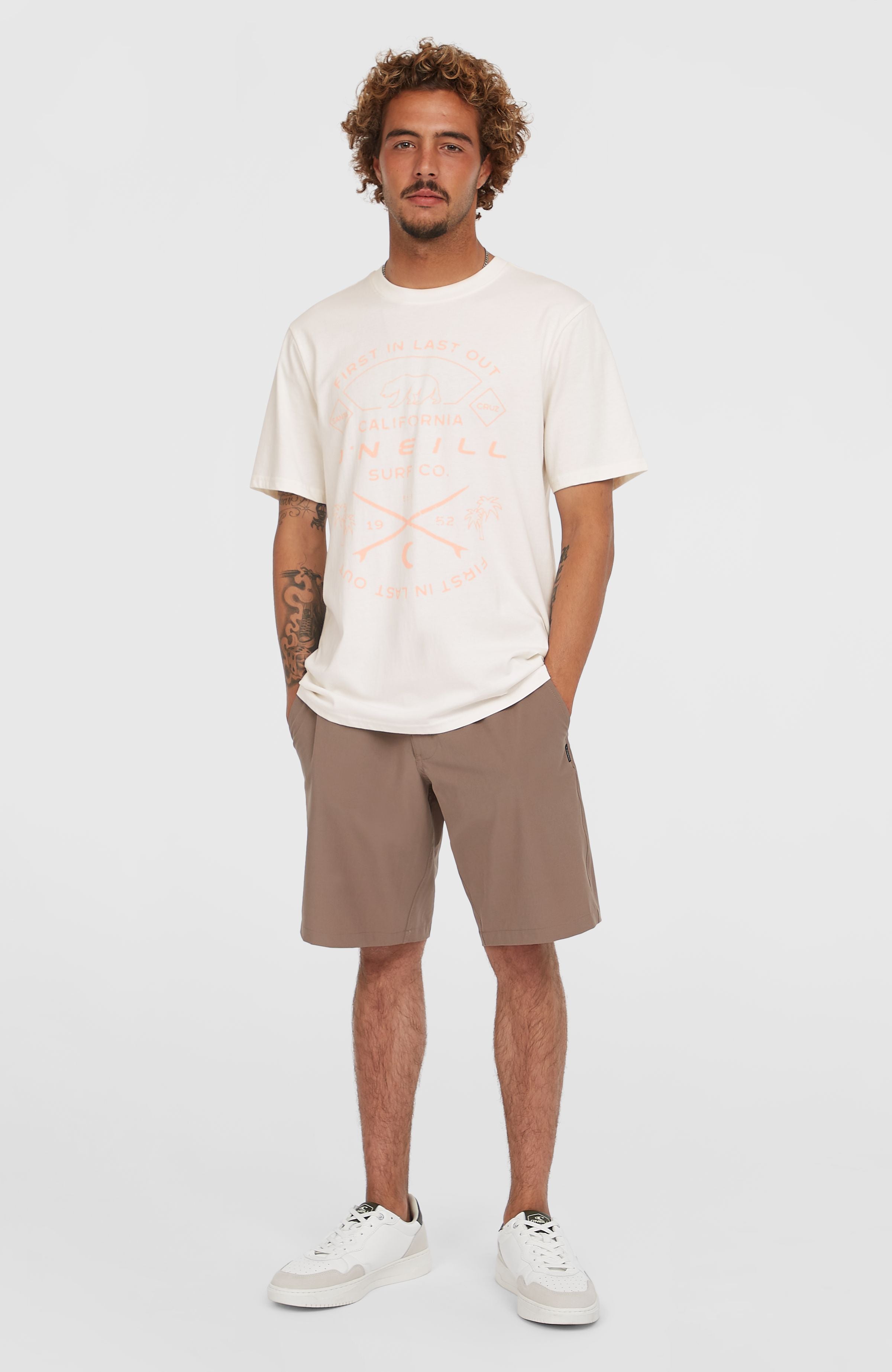 Jack O'Neill Muir T-Shirt Men - Snow White