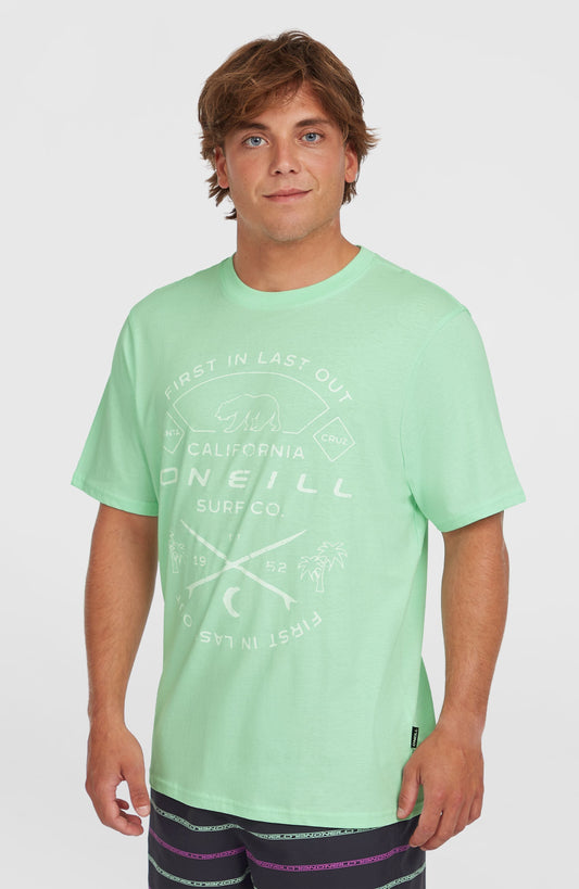 Jack O'Neill Muir T-Shirt Men - Mildrew Mint