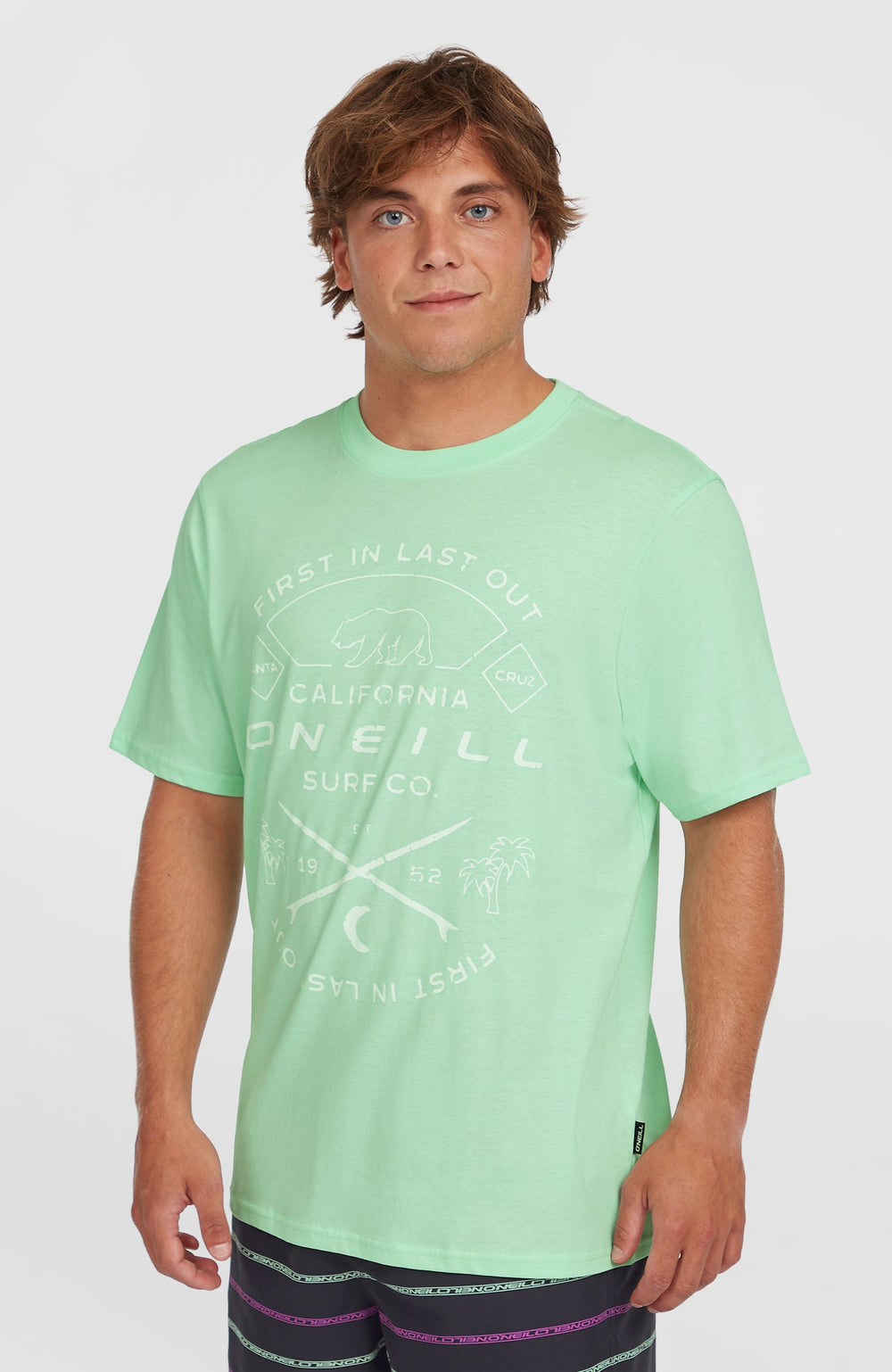 Jack O'Neill Muir T-Shirt Men - Mildrew Mint