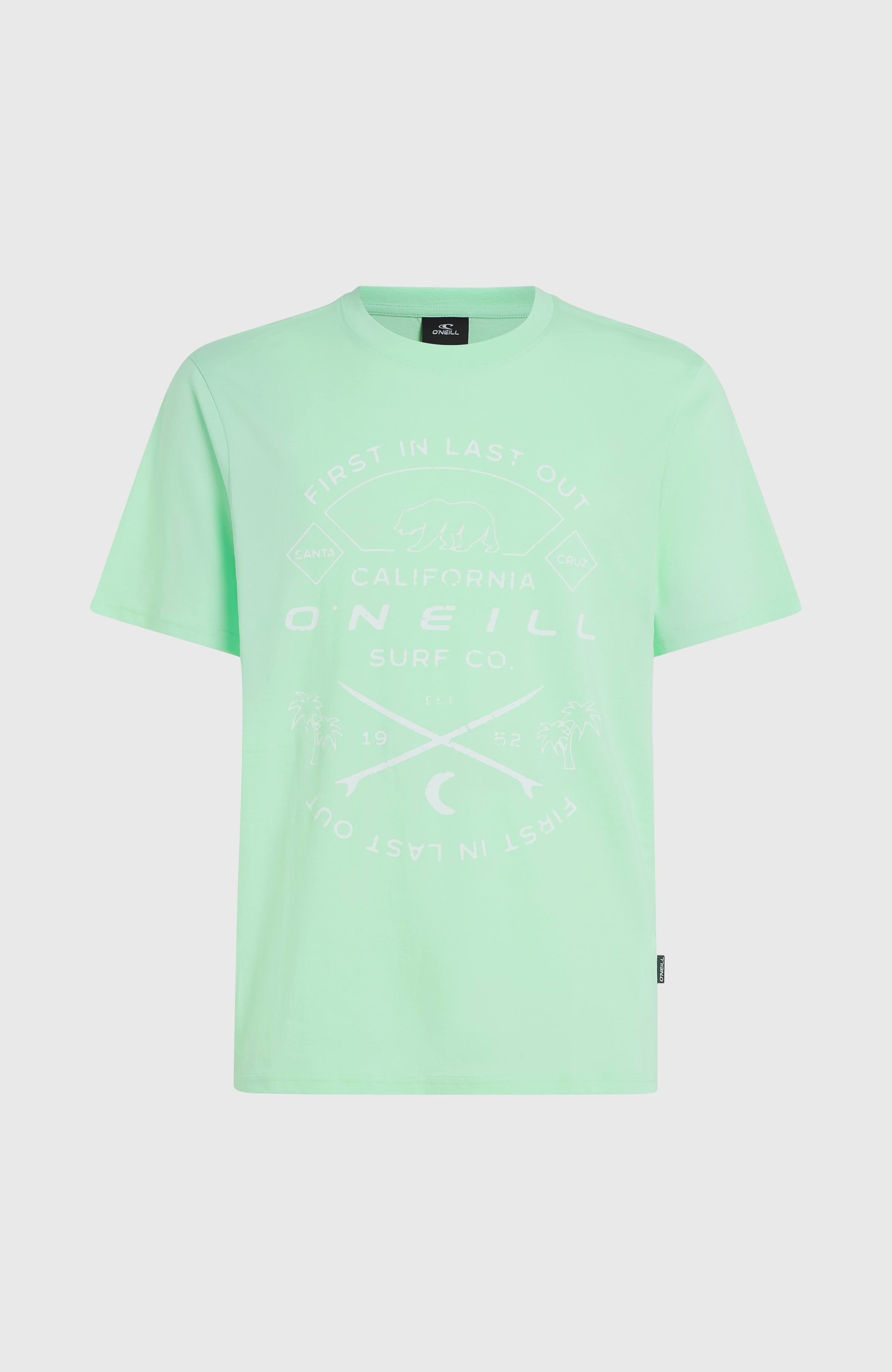Jack O'Neill Muir T-Shirt Men - Mildrew Mint