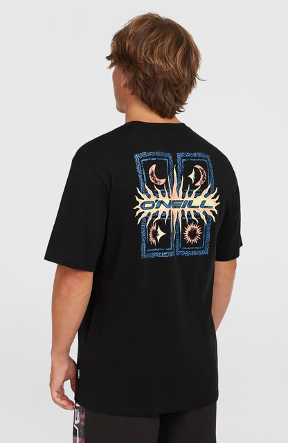 Retro Graphic T-Shirt Men - Black Out