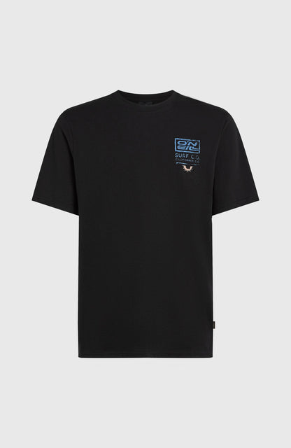 Retro Graphic T-Shirt Men - Black Out