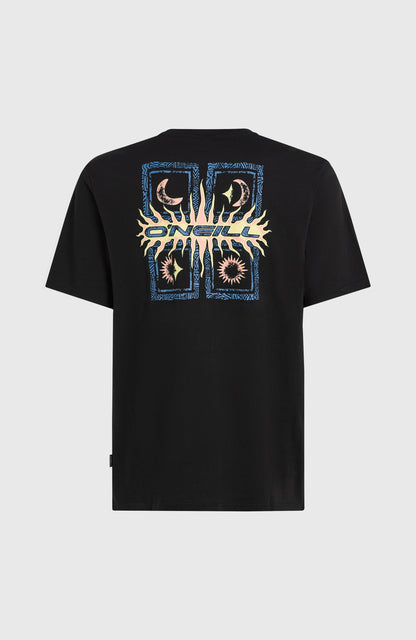 Retro Graphic T-Shirt Men - Black Out