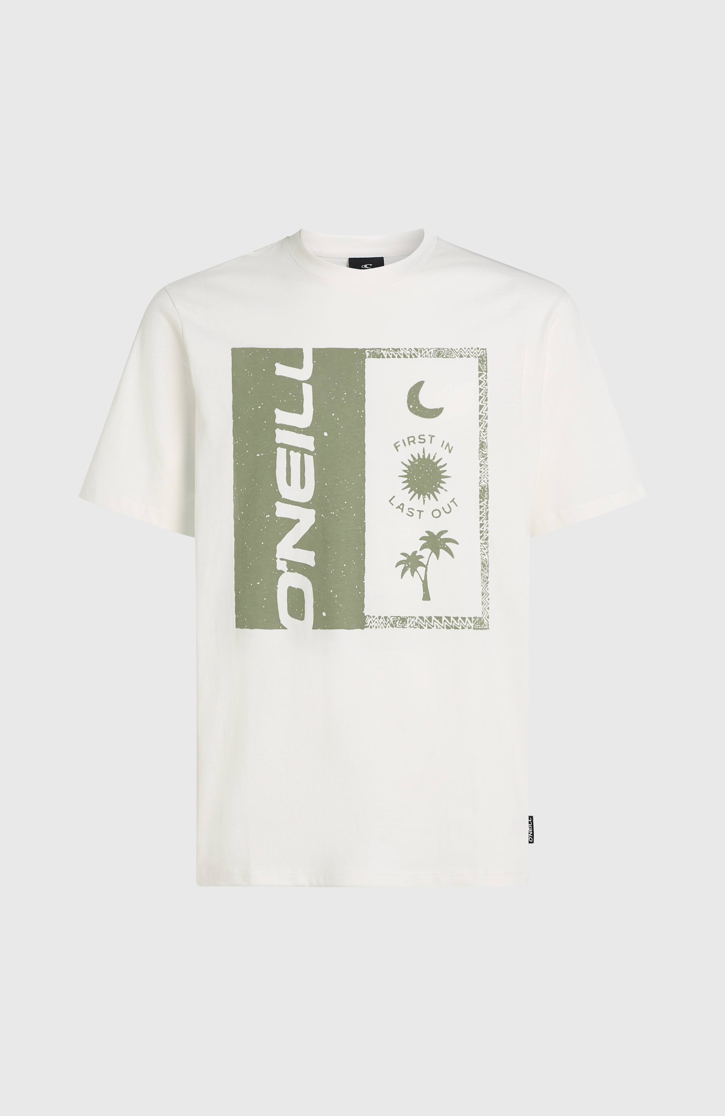 Front Print T-Shirt Men - Snow White