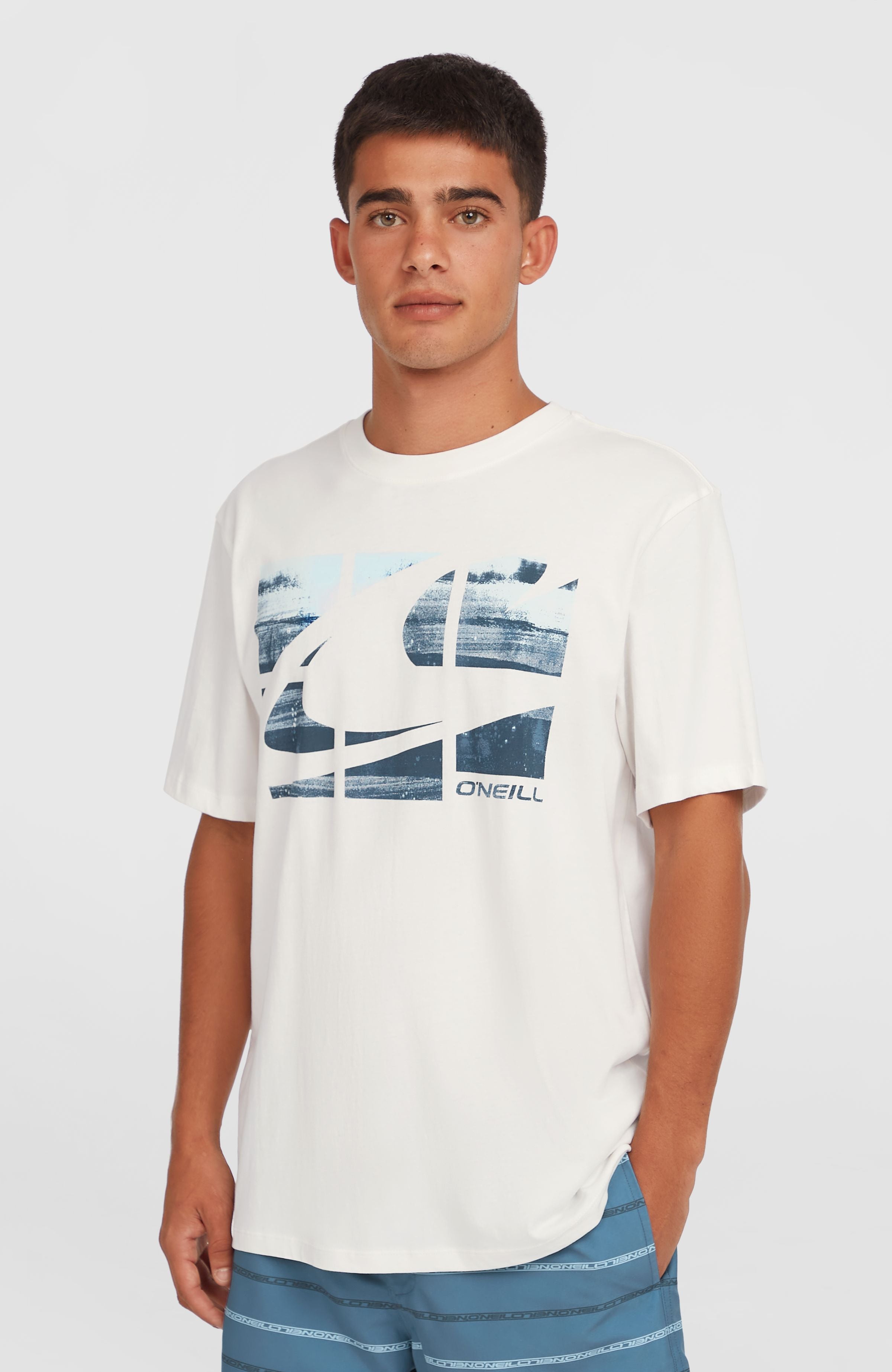 Gradient T-Shirt Men - Snow White 2